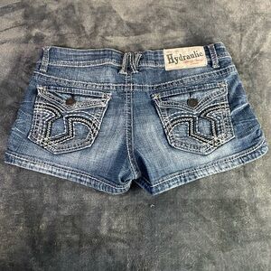hydraulic vintage jean shorts